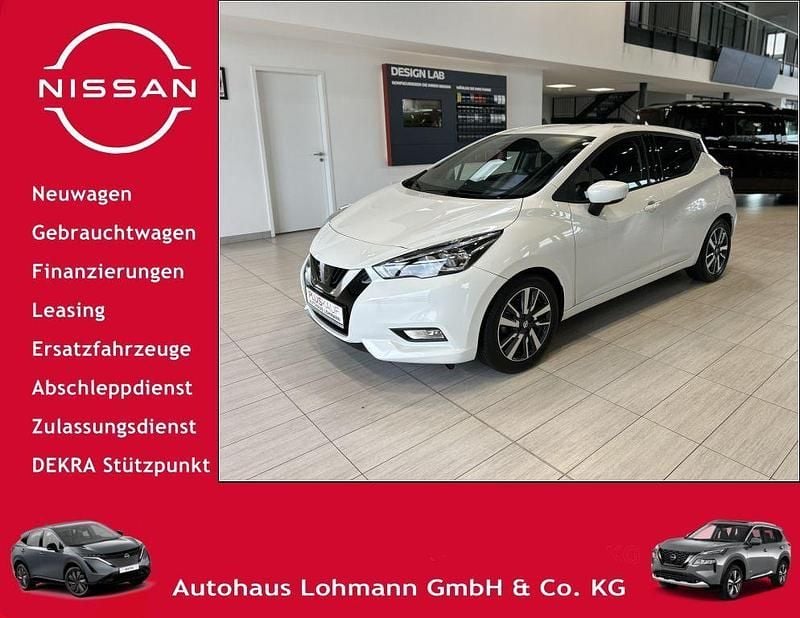 Weiß Gebraucht 2019 Nissan Micra N-Connecta Kleinwagen | 12.350 € (Fairer Preis) - Bild 1/4