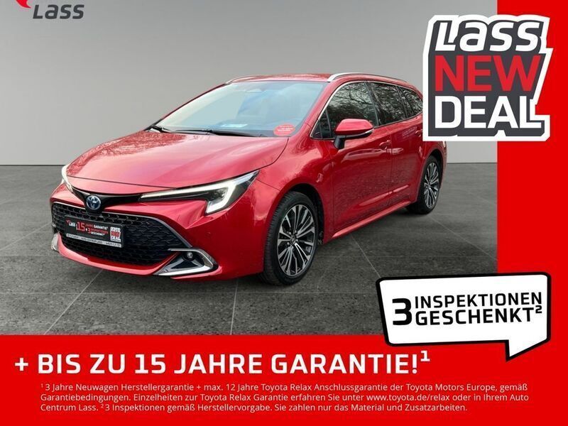 Karminarot metallic Gebraucht 2024 Toyota Corolla Team Kombi | 31.980 € (Fairer Preis) - Bild 1/4