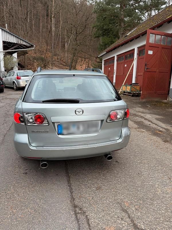 Gebraucht Mazda 6 Inclusive 166 PS (122 kW) 2003 Silber Kombi