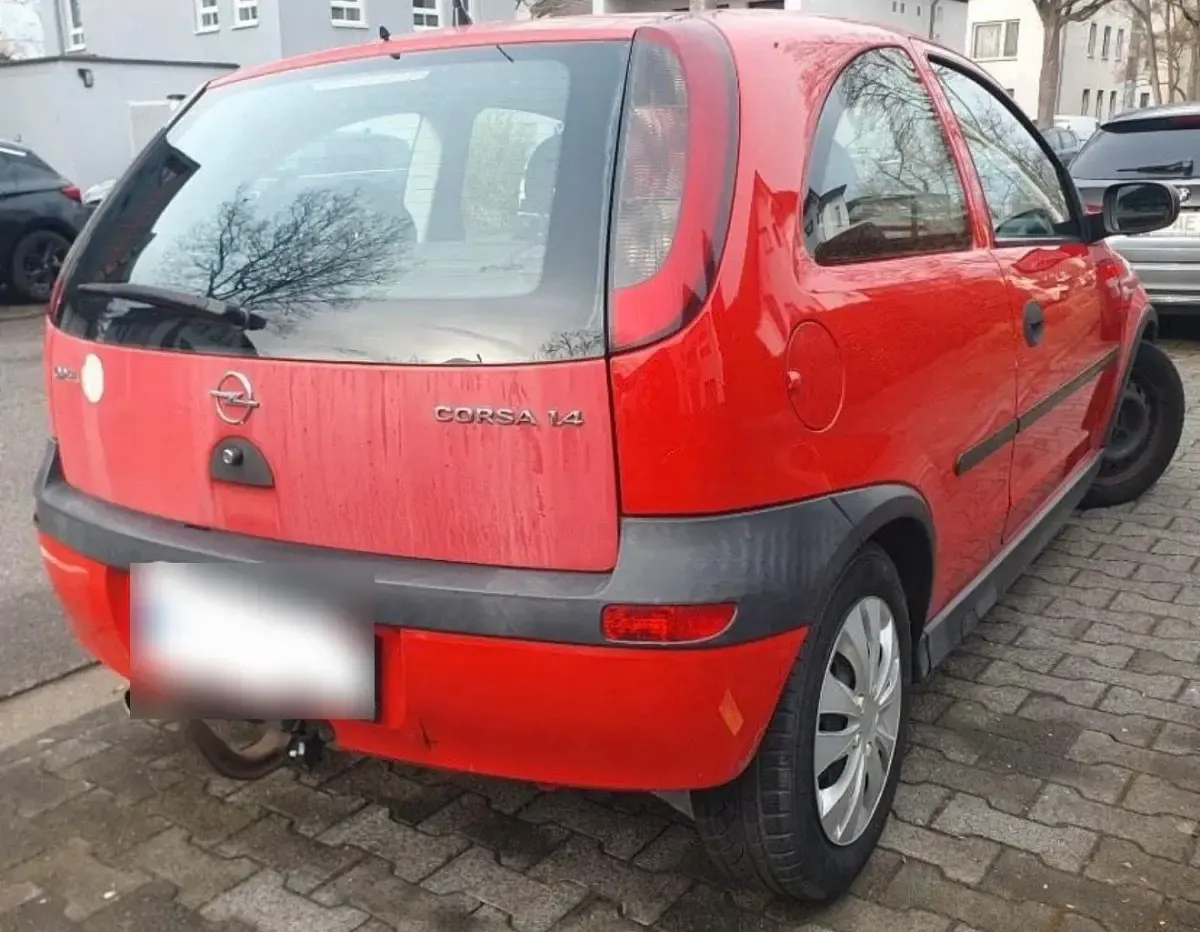 Gebraucht Opel Corsa 90 PS (66 kW) 2002 Rot Kleinwagen