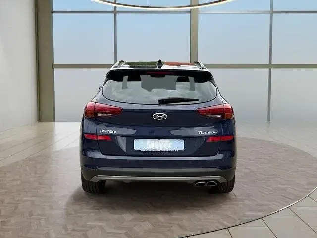 Gebraucht Hyundai Tucson Premium 177 PS (130 kW) 2019 Blau SUV