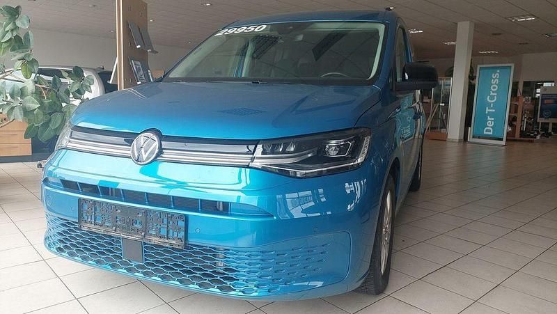 Gebraucht VW Caddy Life 122 PS (89 kW) 2022 Blau Van / Kleinbus