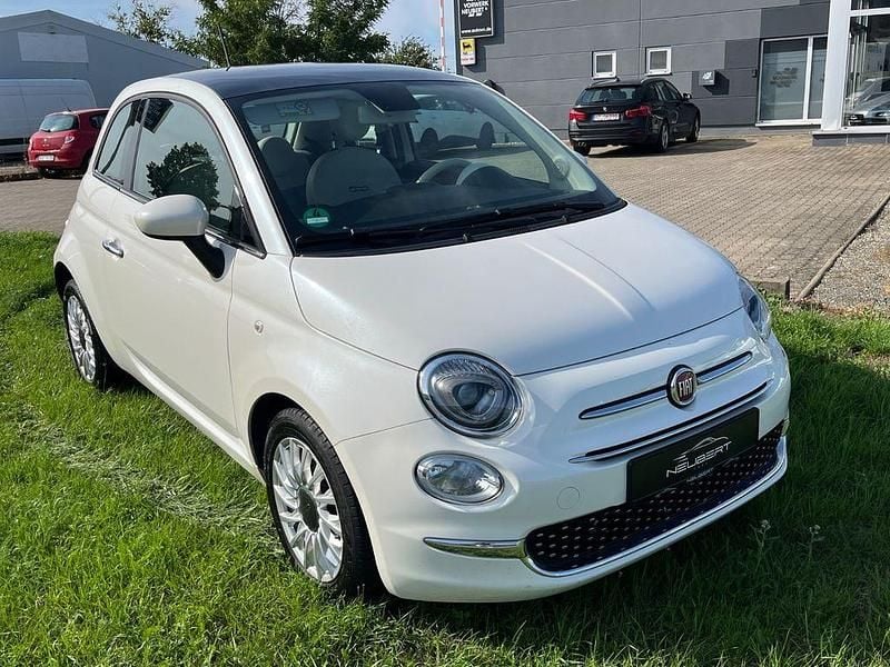 Weiß Gebraucht 2018 Fiat 500C Lounge Cabrio | 10.700 € (Guter Preis) - Bild 1/4