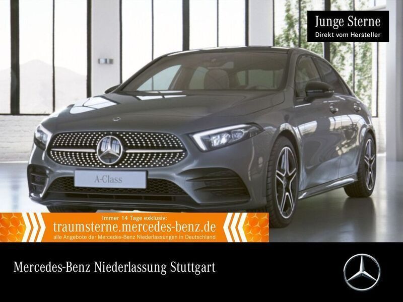Grau Gebraucht 2020 Mercedes A250 AMG Limousine | 31.890 € (Etwas zu teuer) - Bild 1/3