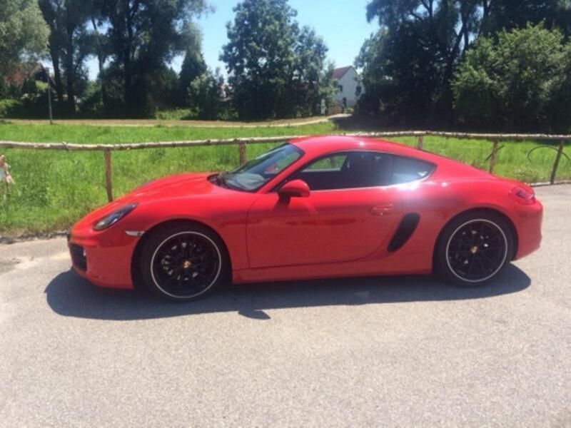 Rot Gebraucht 2014 Porsche Cayman Coupé | 54.500 € - Bild 1/4