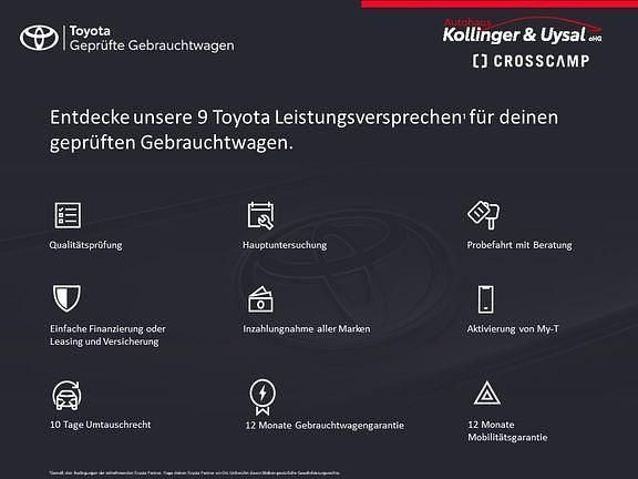 Denimblau metallic Gebraucht 2022 Toyota Corolla Team | 20.790 € (Superpreis) - Bild 1/1