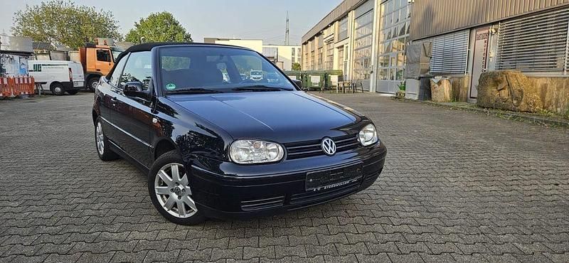 Schwarz Gebraucht 2001 VW Golf Cabriolet Cabrio | 6.900 € - Bild 1/4