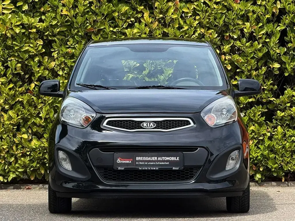 Gebraucht Kia Picanto Vision 69 PS (50 kW) 2011 Schwarz Kleinwagen