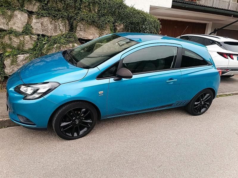 Blau Gebraucht 2017 Opel Corsa Active Kleinwagen | 6.999 € (Guter Preis) - Bild 1/4