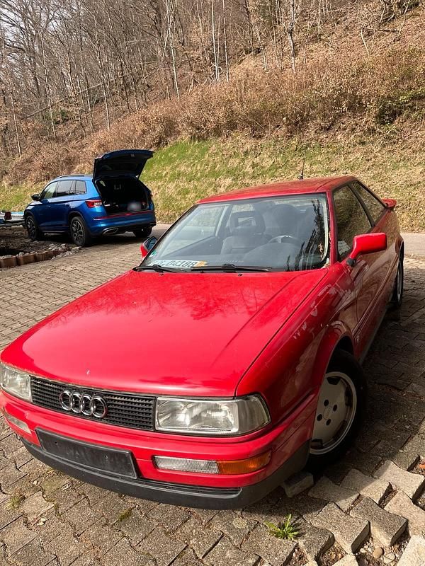 Second-hand Audi Coupé 123 CP (90 kW) 1990 Roșu Coupe
