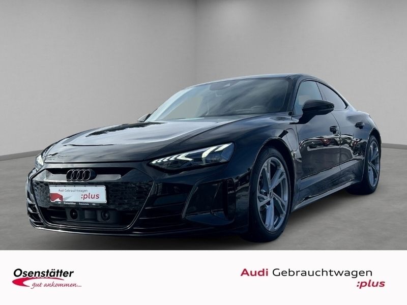 Schwarz Gebraucht 2022 Audi RS e-tron GT Sport Limousine | 69.870 € - Bild 1/4