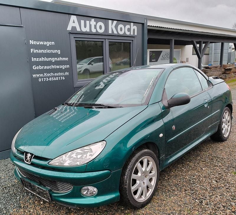 Gebraucht Peugeot 206 CC Roland Garros 136 PS (100 kW) 2003 Break"/metalliclackierung Cabrio