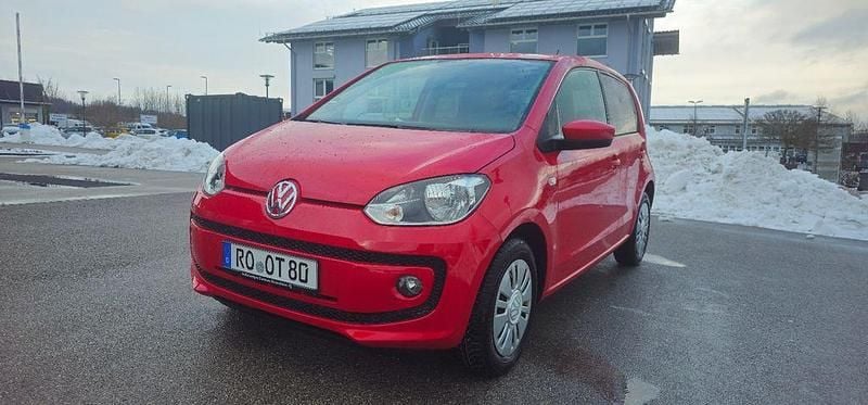 Gebraucht VW up! move up! 60 PS (44 kW) 2015 Rot Kleinwagen