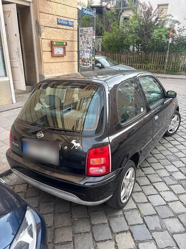 Gebraucht Nissan Micra 60 PS (44 kW) 2001 Schwarz Kleinwagen