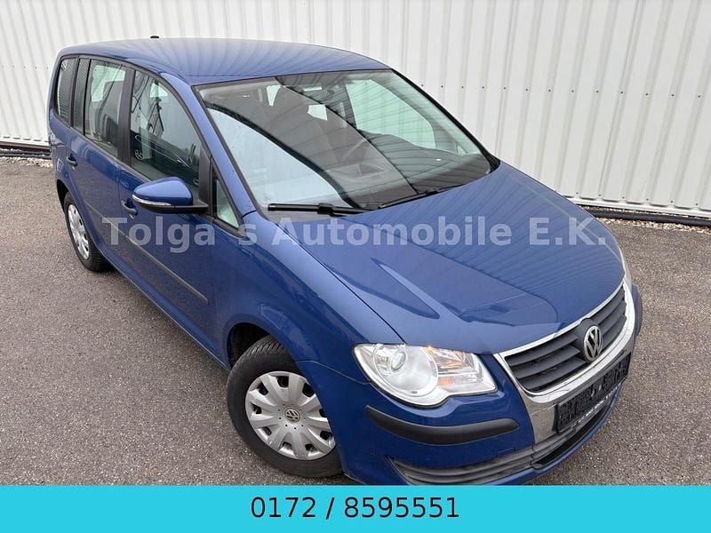 Gebraucht VW Touran Conceptline 90 PS (66 kW) 2009 Blau Van / Kleinbus