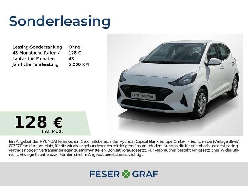 Atlas white Neu 2025 Hyundai i10 Select Kleinwagen | 15.190 € (Guter Preis) - Bild 1/4