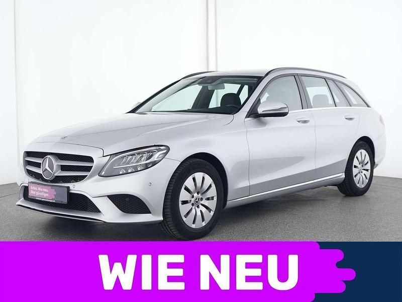Silber Gebraucht 2020 Mercedes C200 Kombi | 24.677 € (Superpreis) - Bild 1/4