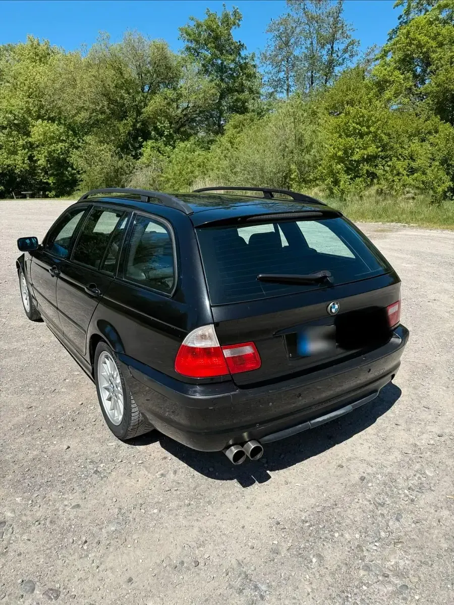 Brugt BMW 325 193 HK (141 kW) 2004 Sort Stationcar