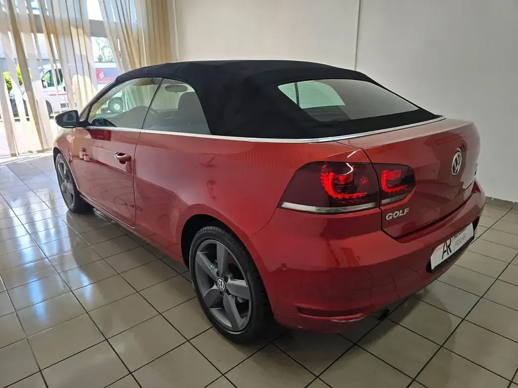 Gebraucht VW Golf Cabriolet 105 PS (77 kW) 2014 Rot Cabrio
