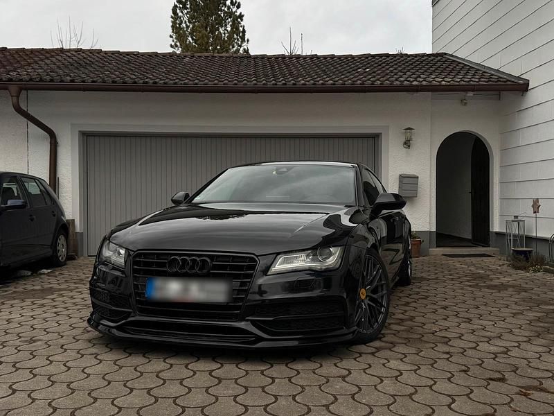 Schwarz Gebraucht 2013 Audi A7 S-Line Coupé | 20.000 € - Bild 1/4