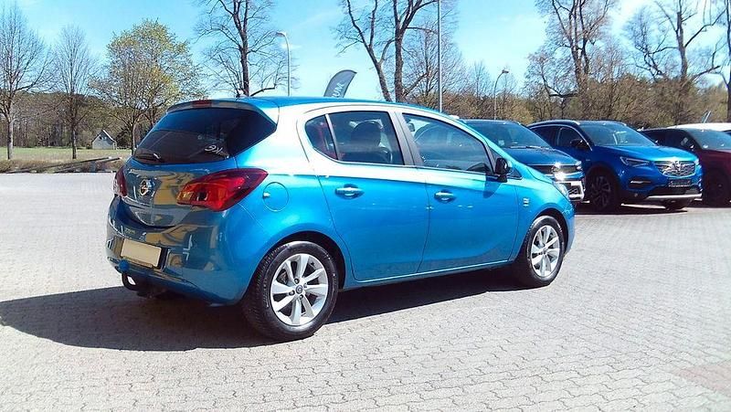 Gebraucht Opel Corsa Active 90 PS (66 kW) 2018 Blau Kleinwagen