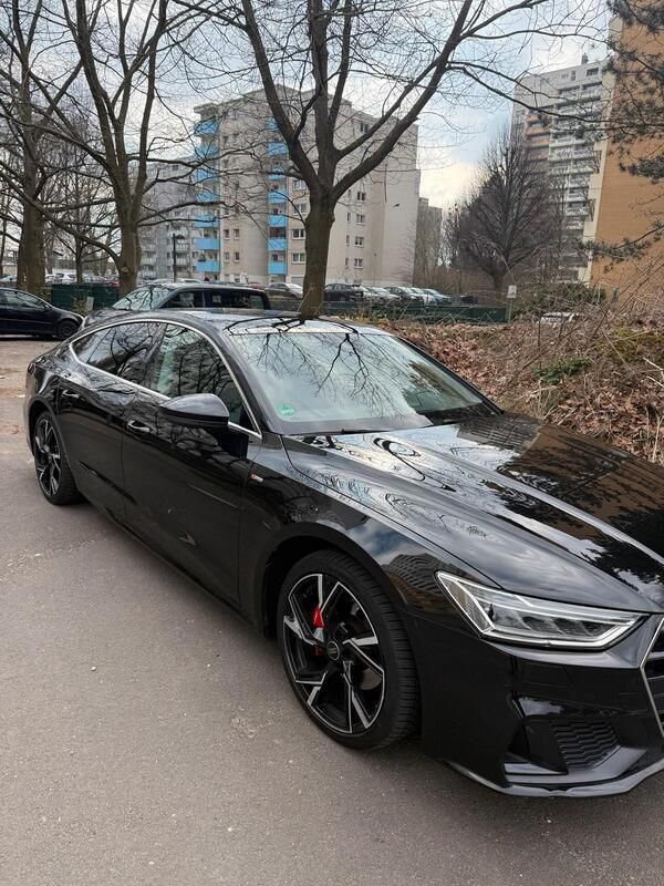 Schwarz Gebraucht 2019 Audi A7 Sportback S-Line Kleinwagen | 33.500 € (Fairer Preis) - Bild 1/4