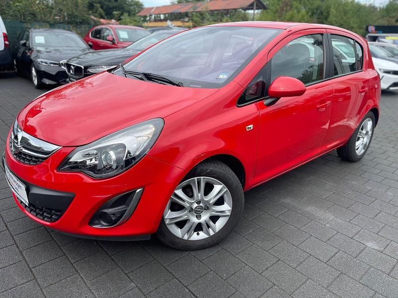Rot Gebraucht 2013 Opel Corsa Innovation Kleinwagen | 6.450 € (Fairer Preis) - Bild 1/4