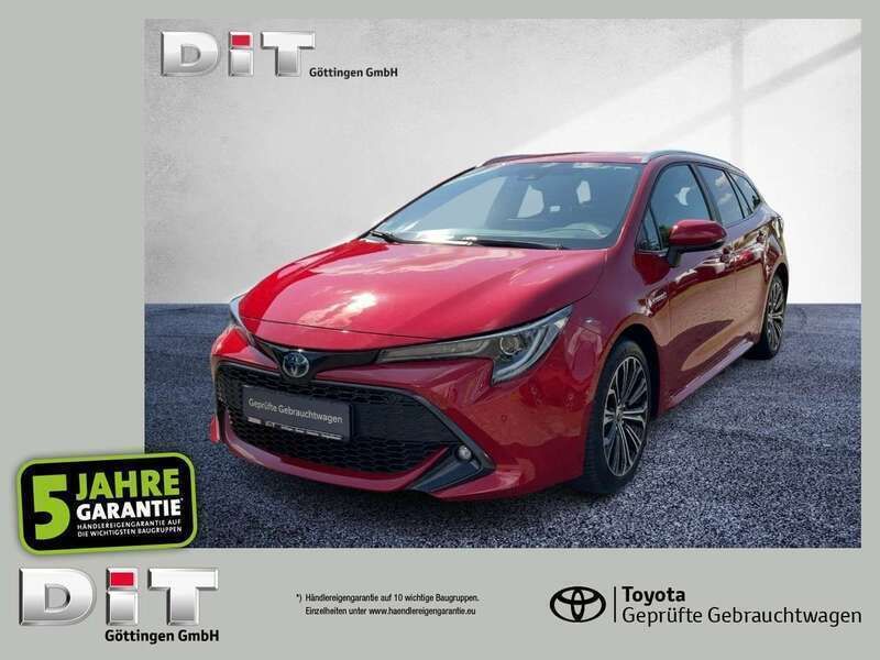 Emotional red 2 Gebraucht 2021 Toyota Corolla Team Kombi | 22.490 € (Fairer Preis) - Bild 1/4