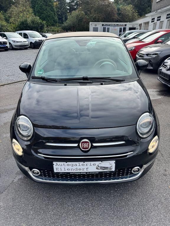 Schwarz Gebraucht 2016 Fiat 500 Lounge Cabrio | 5.700 € (Guter Preis) - Bild 1/4