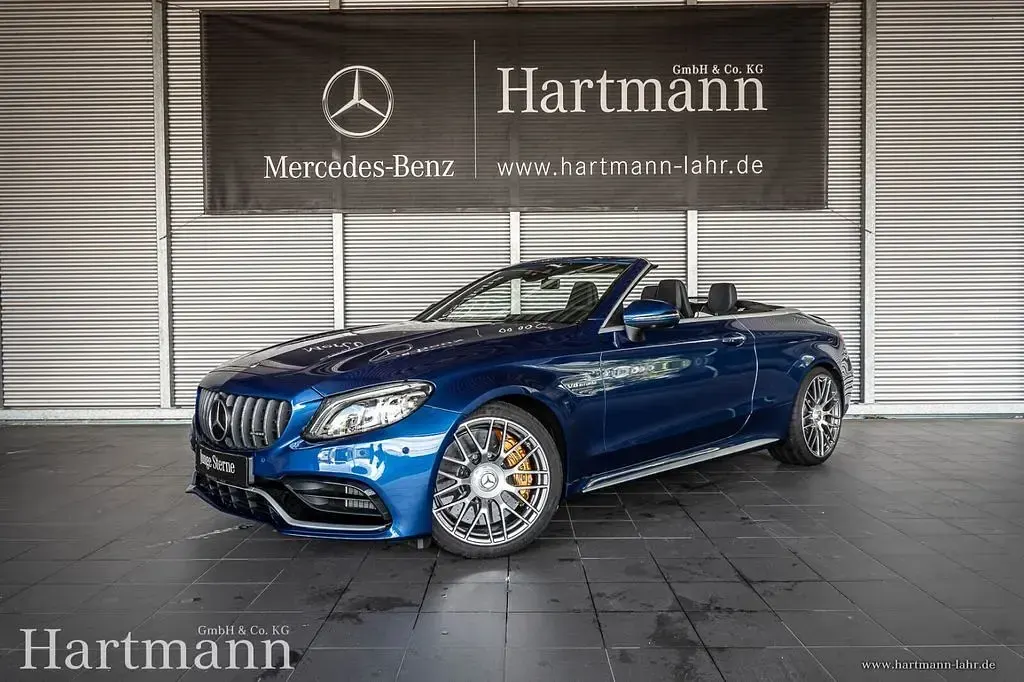 Gebraucht Mercedes C63S AMG AMG 510 PS (375 kW) 2021 Spektralblau Cabrio