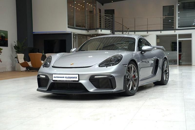 Gtsilbermetallic Gebraucht 2022 Porsche 718 Cayman GT4 Sport Coupé | 104.980 € (Fairer Preis) - Bild 1/4