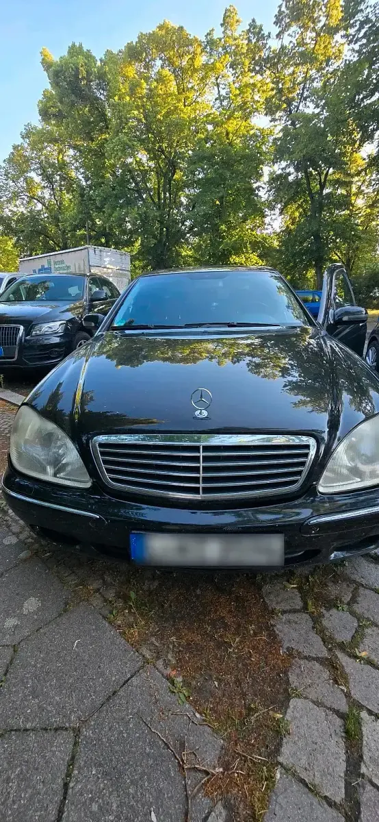 Gebraucht Mercedes S320 198 PS (145 kW) 2000 Schwarz Limousine