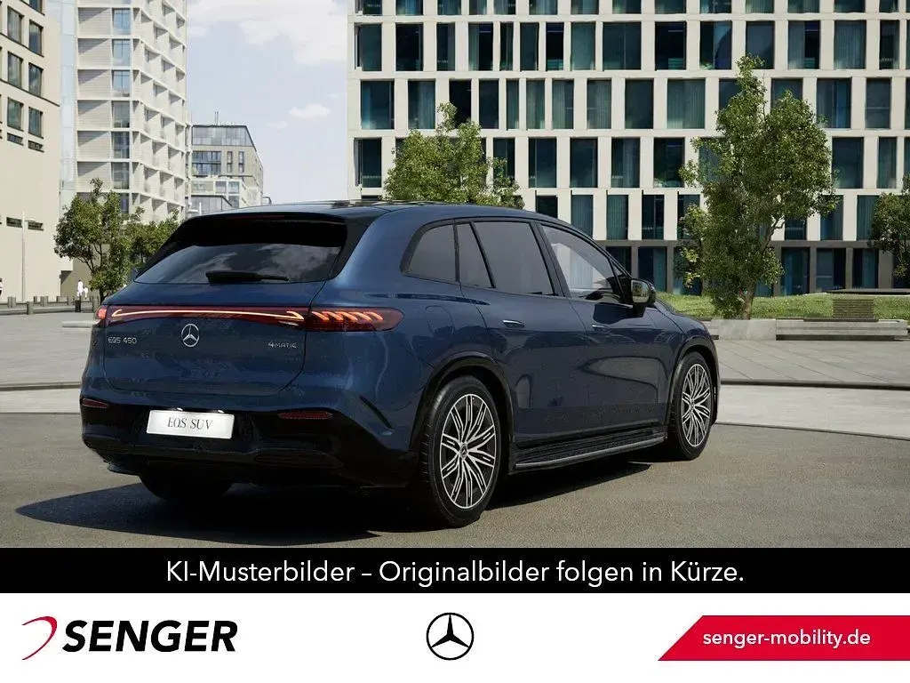 Gebraucht Mercedes EQS450+ Premium 264 kW (360 PS) 2024 Blau SUV