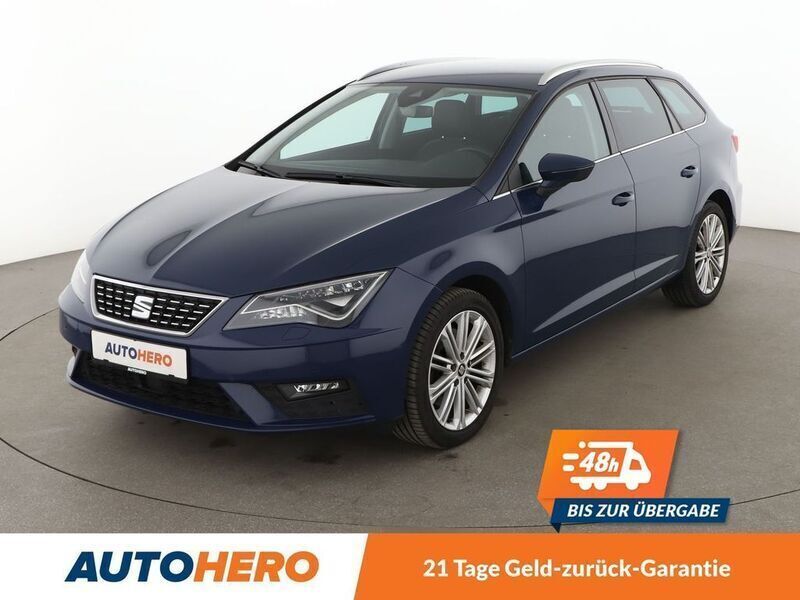 Blau Gebraucht 2018 Seat Leon Beats Limousine | 13.510 € (Fairer Preis) - Bild 1/3