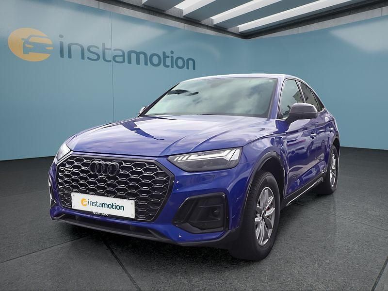 Blau Gebraucht 2024 Audi Q5 Sportback SUV | 55.799 € (Teuer) - Bild 1/4