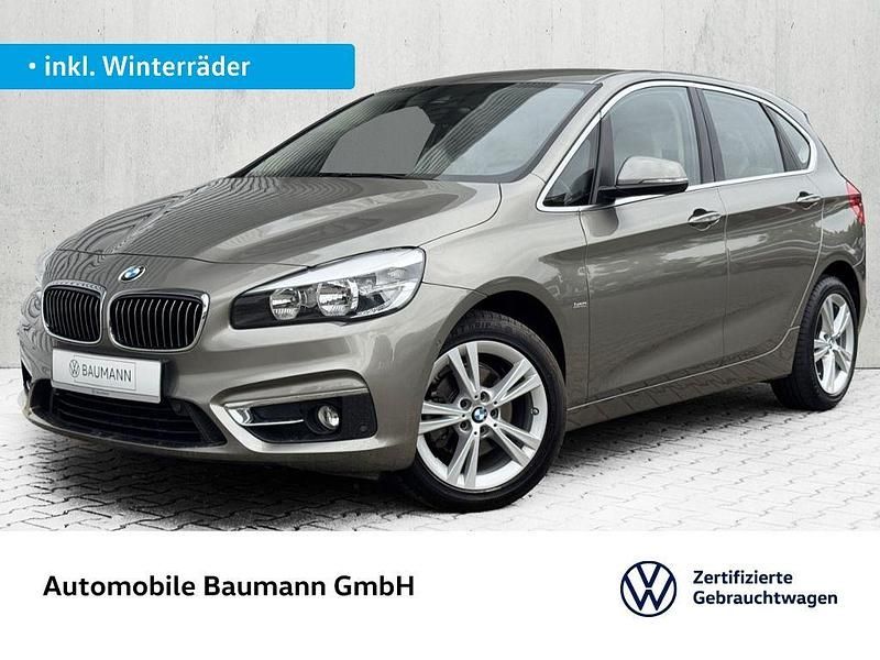 Silber Gebraucht 2016 BMW 218 Luxury Line Kombi | 16.950 € (Fairer Preis) - Bild 1/4