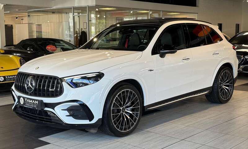 Polarweiss unilack Gebraucht 2024 Mercedes GLC43 AMG AMG SUV | 78.950 € (Superpreis) - Bild 1/4