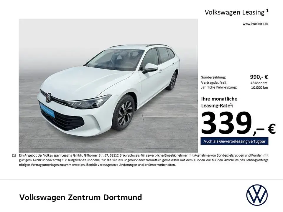 Gebraucht VW Passat 150 PS (110 kW) 2025 Pure white Kombi
