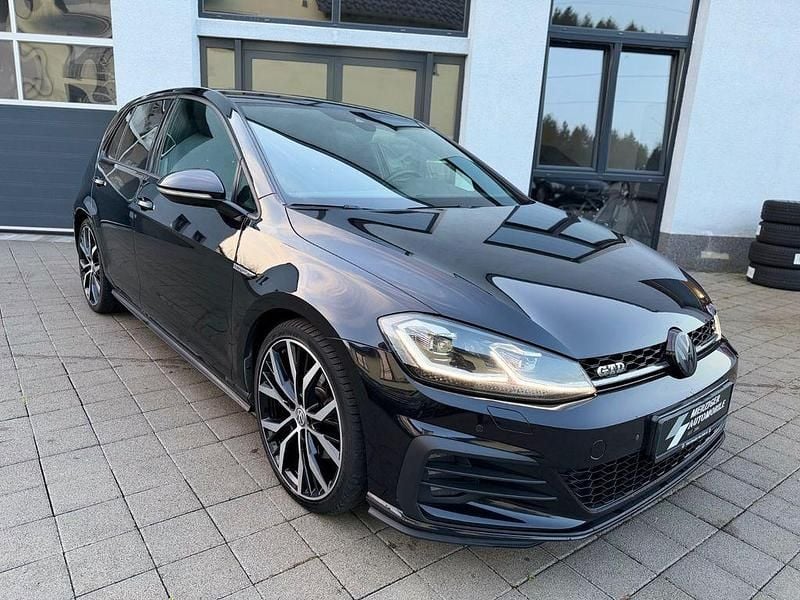 Gebraucht VW Golf VII GTD 184 PS (135 kW) 2018 Schwarz Limousine