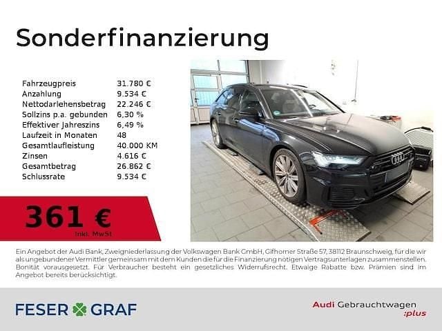 Gebraucht Audi A6 S-Line 367 PS (269 kW) 2020 Vesuvgrau metallic Kombi