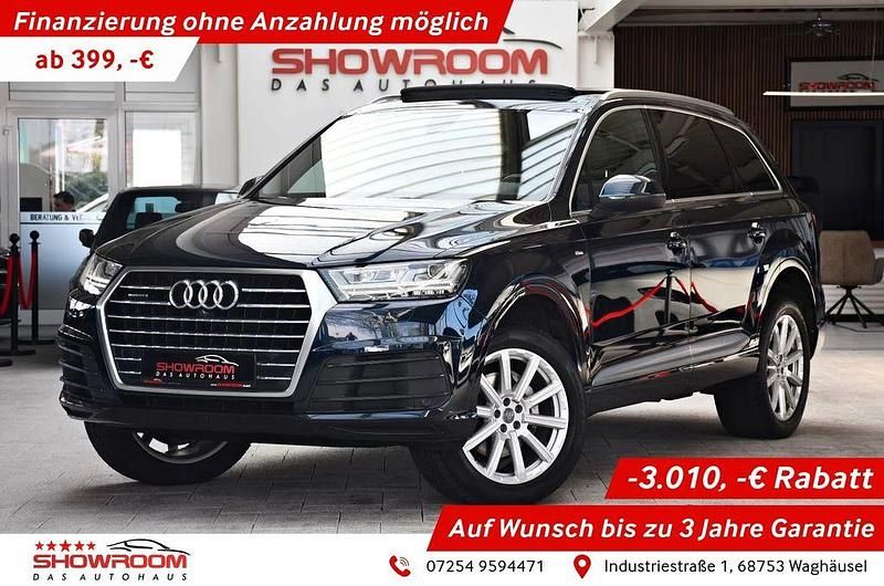 Individuallackierung audi excl Gebraucht 2017 Audi Q7 S-line plus SUV | 36.390 € (Guter Preis) - Bild 1/4