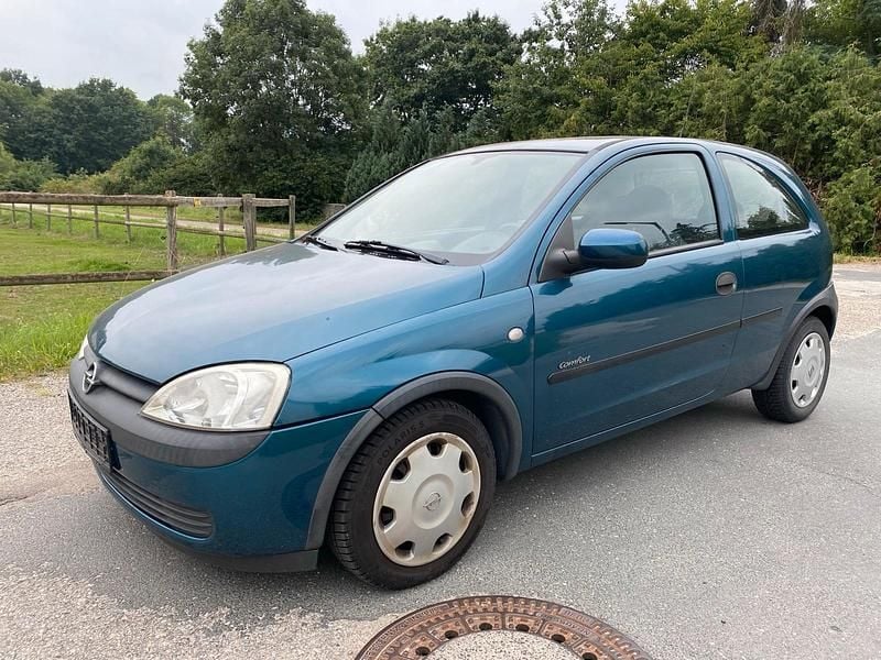 Grün Gebraucht 2001 Opel Corsa Kleinwagen | 499 € (Superpreis) - Bild 1/4