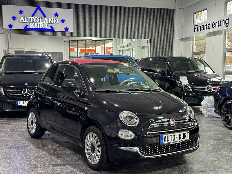 Schwarz Gebraucht 2022 Fiat 500C Dolcevita Cabrio | 13.950 € (Fairer Preis) - Bild 1/4