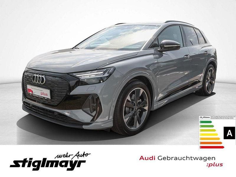 Kieselgrau Gebraucht 2023 Audi Q4 e-tron Ambiente SUV | 42.420 € (Etwas zu teuer) - Bild 1/4