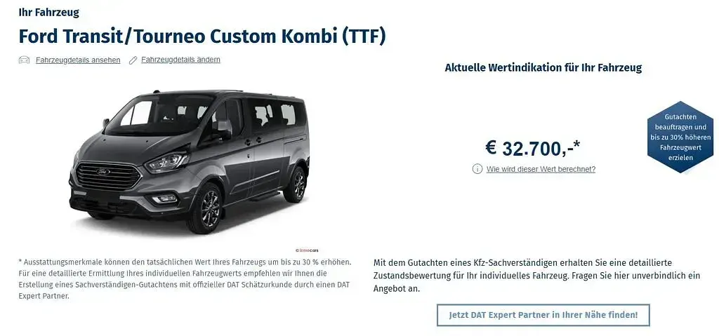 Gebraucht Ford Transit Custom Sport 185 PS (136 kW) 2021 Weiß Van