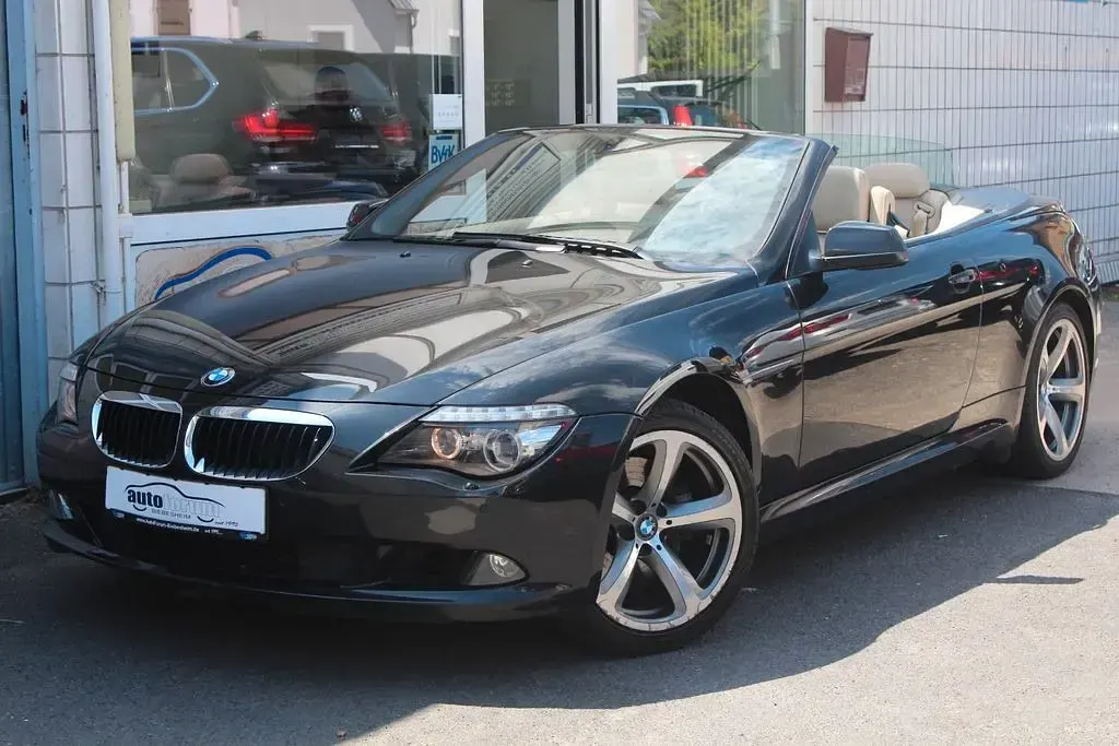 Gebraucht BMW 635 Cabriolet Efficient Dynamics 286 PS (210 kW) 2010 Schwarz Cabrio