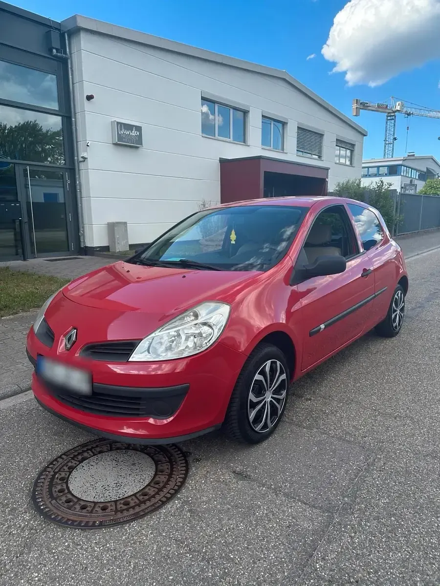 Gebraucht Renault Clio 75 PS (55 kW) 2008 Rot Kleinwagen