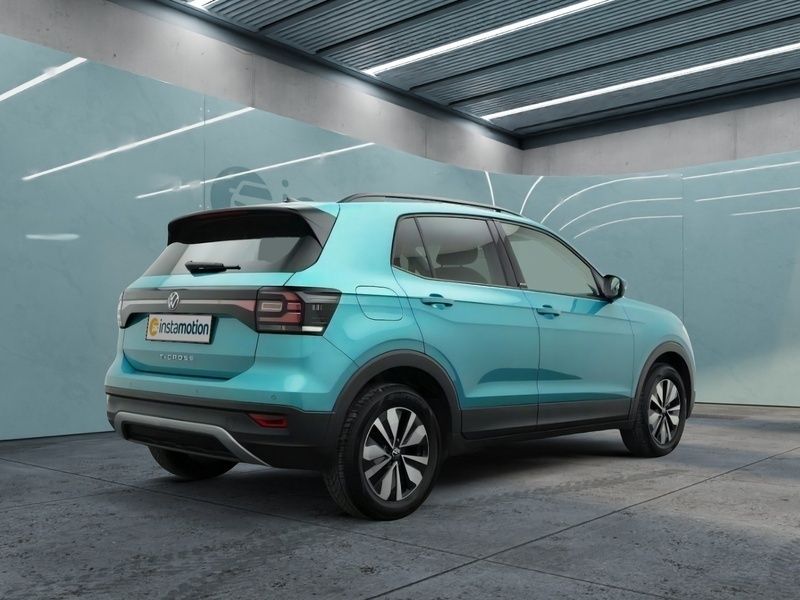 Gebraucht VW T-Cross Move 110 PS (80 kW) 2023 Blau SUV