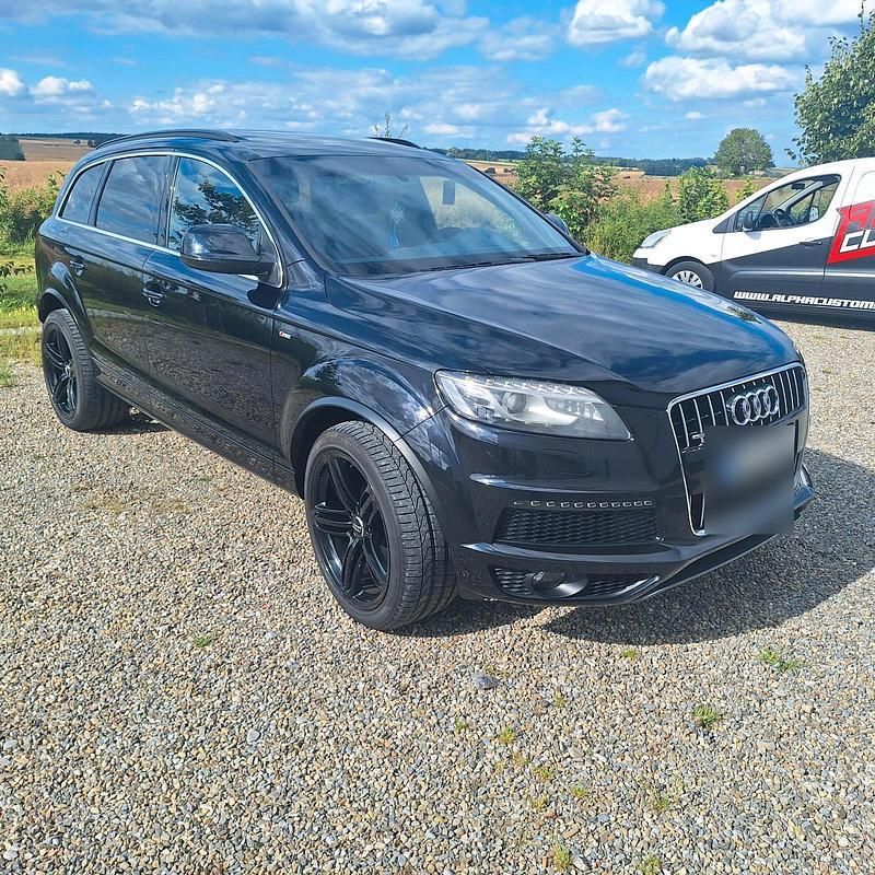 Schwarz Gebraucht 2012 Audi Q7 S-line plus SUV | 19.500 € (Etwas zu teuer) - Bild 1/4