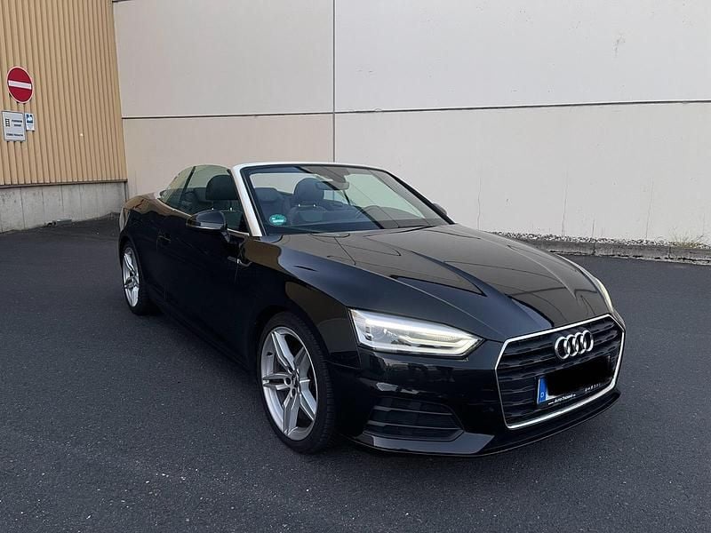 Schwarz Gebraucht 2018 Audi A5 Cabriolet S-Line Cabrio | 19.999 € (Superpreis) - Bild 1/4